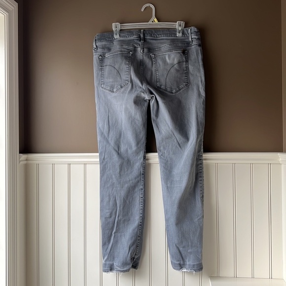 JOE’S JEANS Grey The Brixton Straight + Narrow Faded Jeans Size 36 - Picture 7 of 15